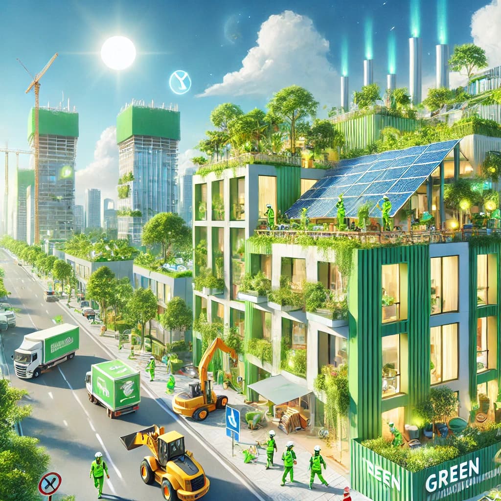 Thi công xanh - Green construction
